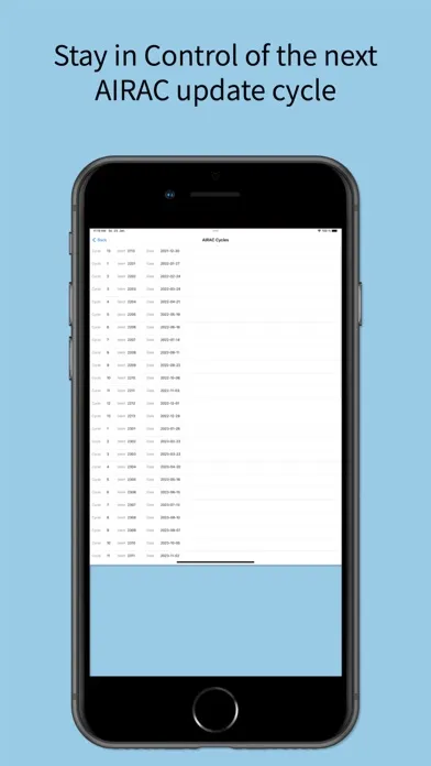 OpsControl Sheet for Aviation Screenshots