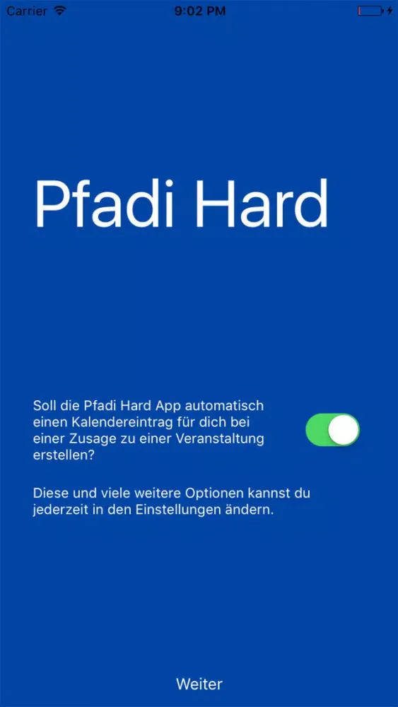 ภาพหน้าจอของ Pfadi Hard