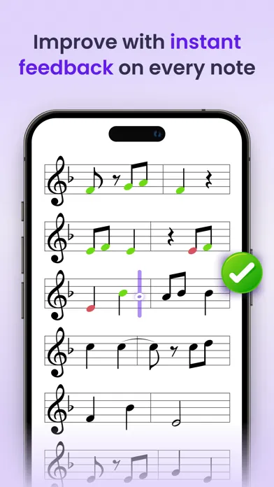 Tangkapan skrin tonestro - Music Lessons