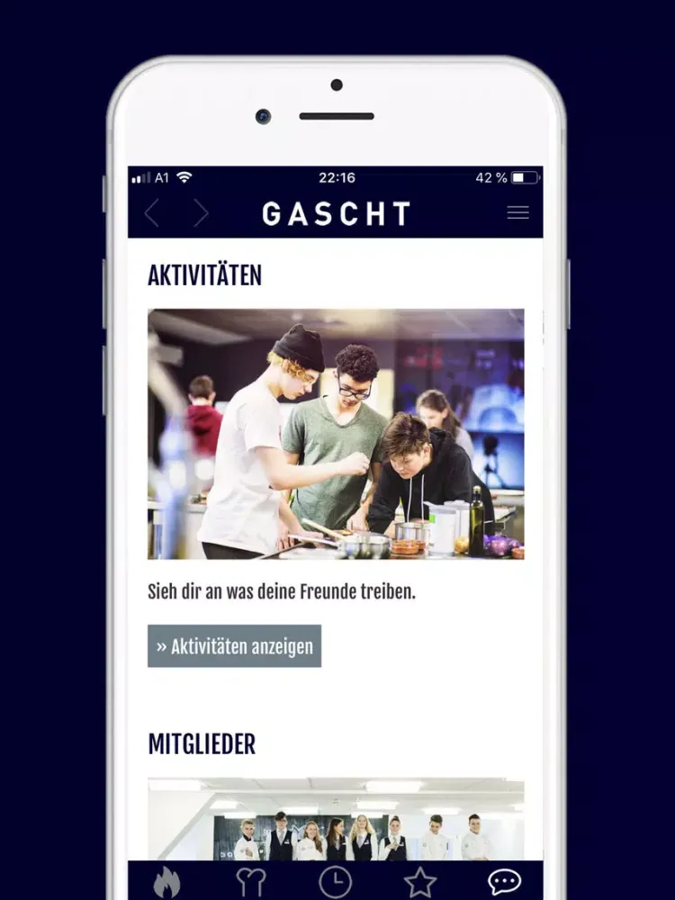 GASCHT Mobile iPad 應用截圖