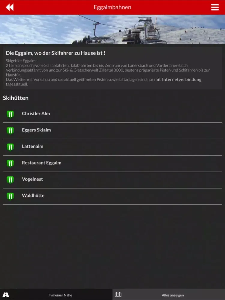 Eggalmbahnen - Zillertal 3000 iPad  Ekran Görüntüleri