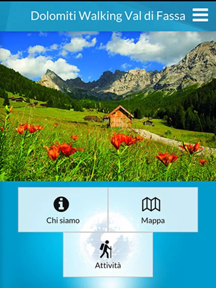 Zrzuty ekranu Dolomiti Walking Val di Non iPad 