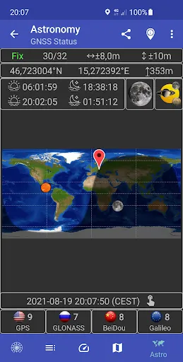 GNSS Status (GPS Test)应用截图