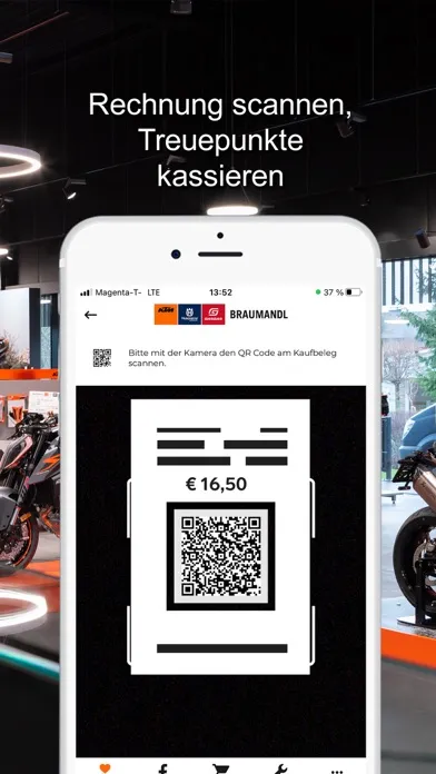 ภาพหน้าจอของ KTM Braumandl
