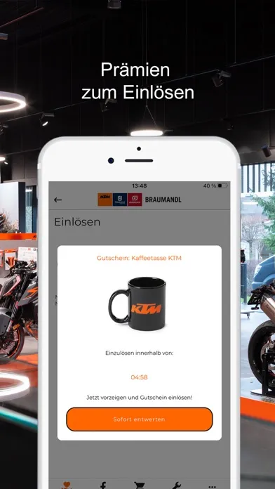 ภาพหน้าจอของ KTM Braumandl