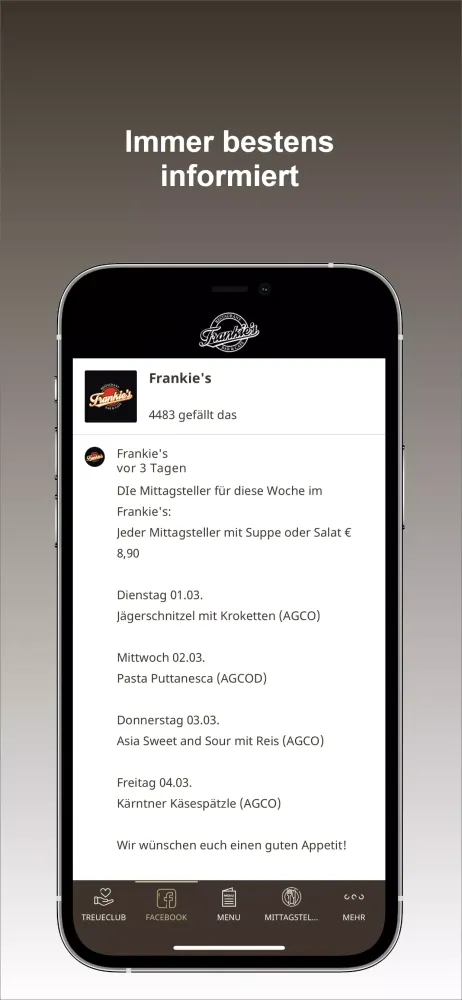 Frankie’s Screenshots