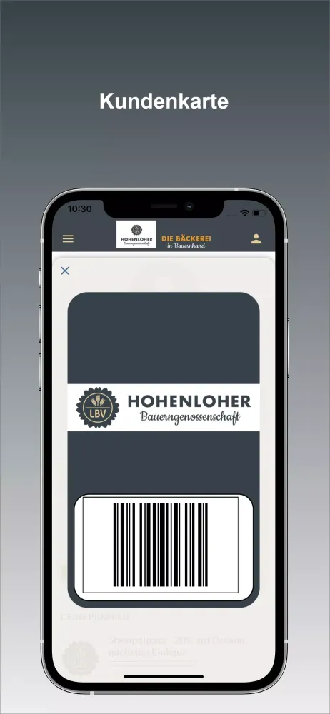 Tangkapan skrin Hohenloher Bäckerei