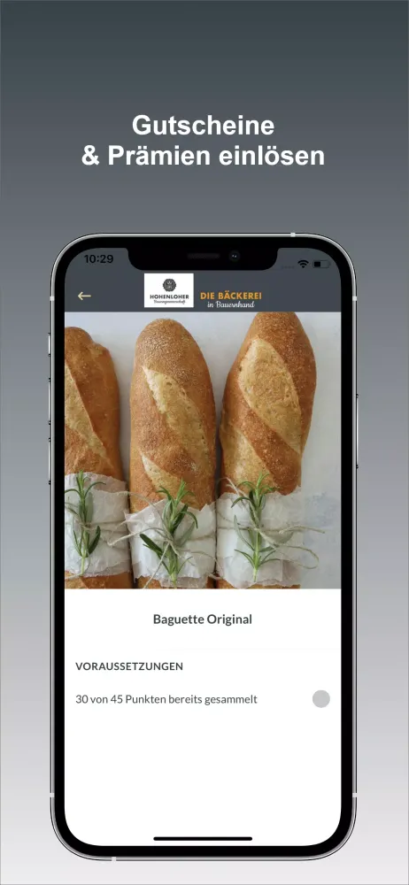 Tangkapan skrin Hohenloher Bäckerei