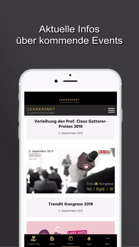 Zrzuty ekranu Leadersnet