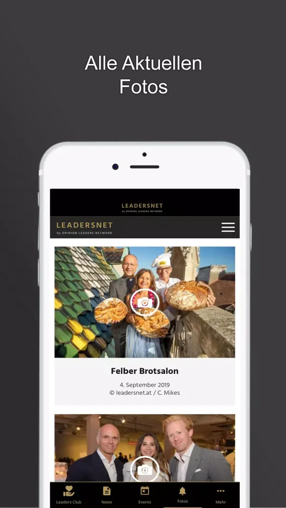 Zrzuty ekranu Leadersnet