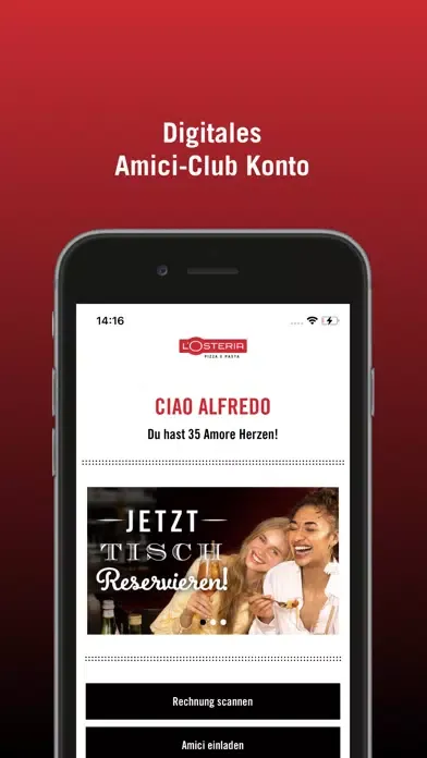 Captures d'écran de L'Osteria Amici Club