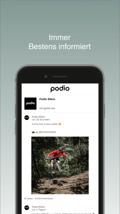 Podio Bikes Ekran Görüntüleri