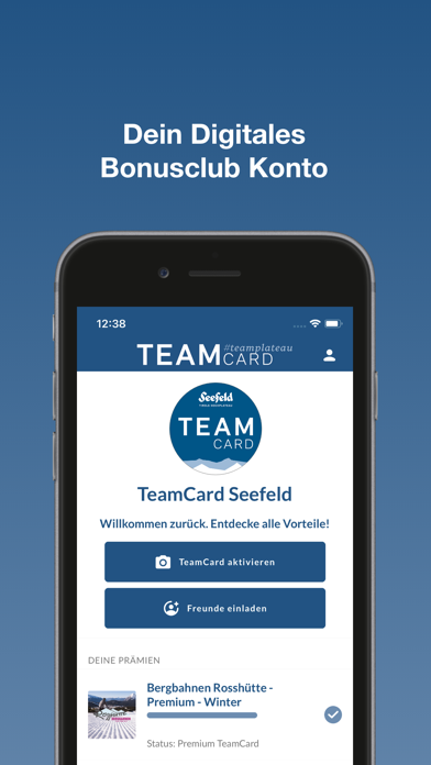TeamCard Region Seefeld 스크린샷