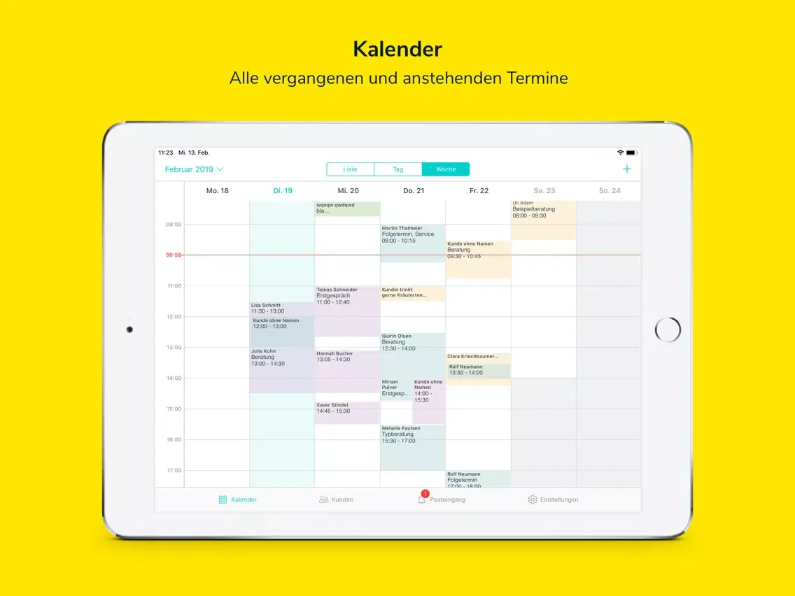 Herold Termine iPad 应用截图
