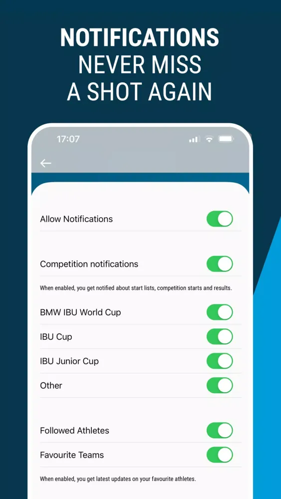 Official IBU App Screenshots