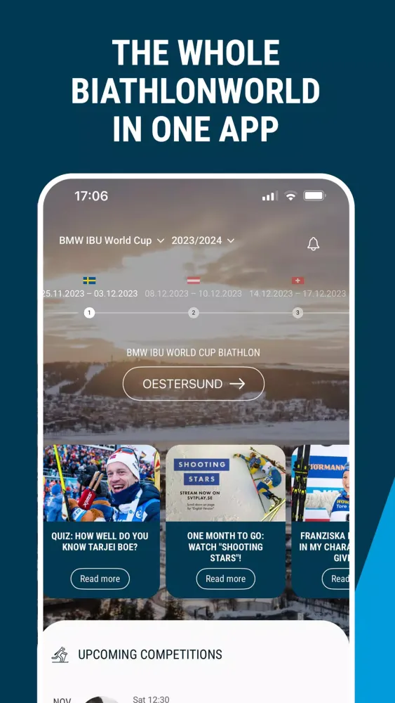 Official IBU App Screenshots