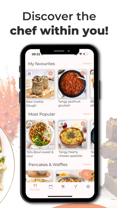 Vegan Cheffrey: Cook Recipes سکرین شاٹس