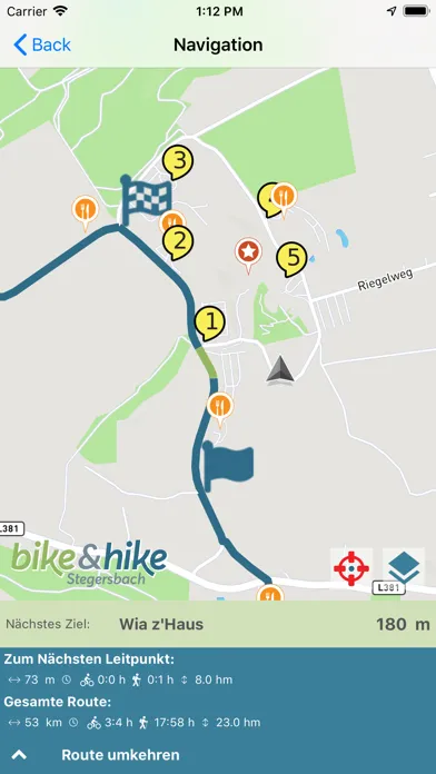 Tangkapan layar bike&hike