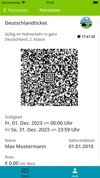 VGC Ticket Screenshots