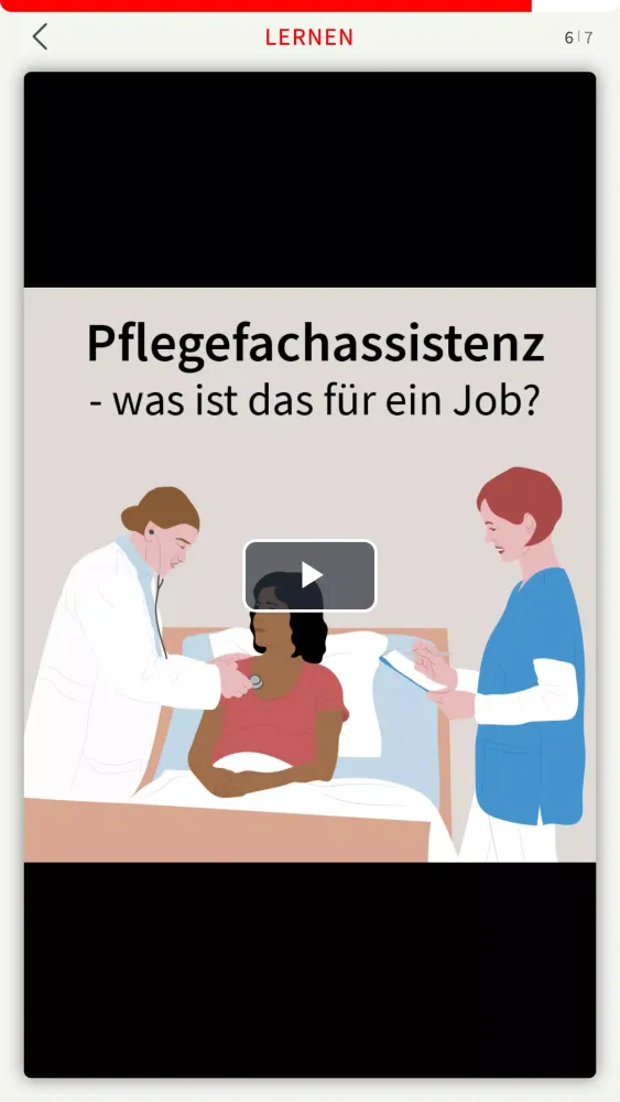 Screenshot di Kann ich Pflege?