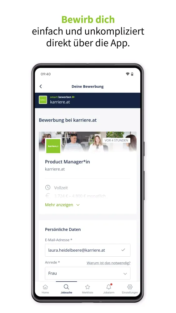 karriere.at Screenshots