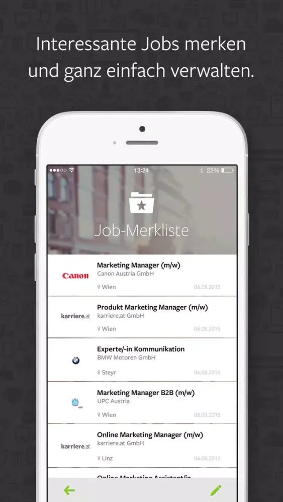 karriere.at instant.jobs Screenshots