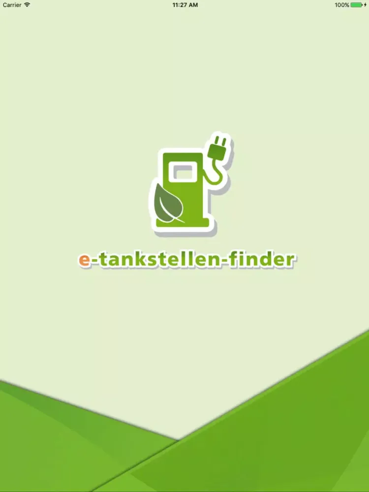 Zrzuty ekranu E-Tankstellen iPad 