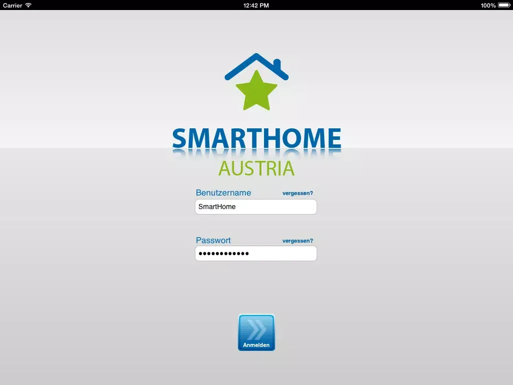 SmartHome Austria iPad  Screenshots