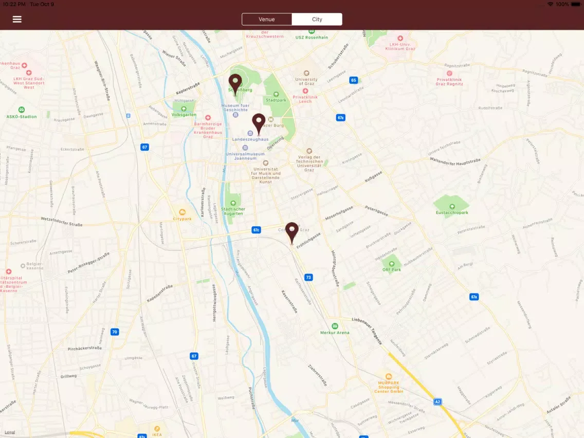 Zrzuty ekranu WUC iPad 