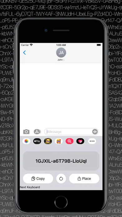 Tangkapan skrin GetPass - Password Generator