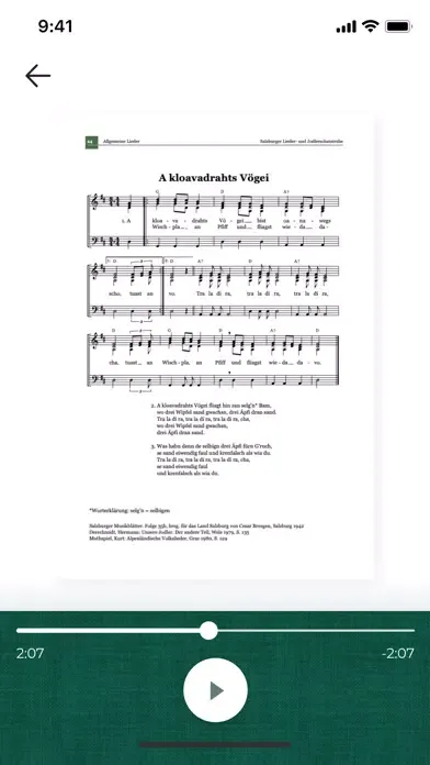 Ảnh chụp màn hình của Lieder- und Jodlerschatztruhe