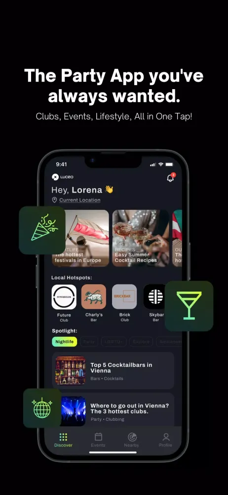 Luceo سکرین شاٹس