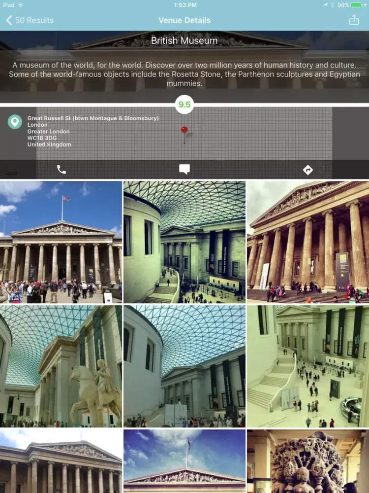 Near Vicinity iPad  سکرین شاٹس