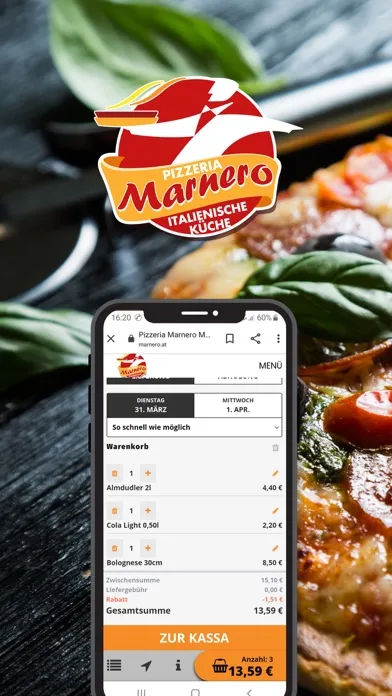 Pizzeria Marnero Mauerbach سکرین شاٹس