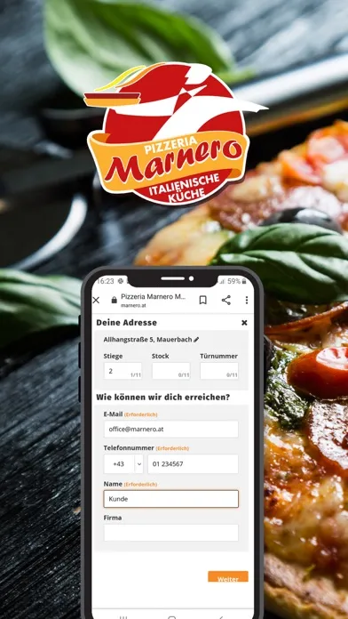 Pizzeria Marnero Mauerbach سکرین شاٹس