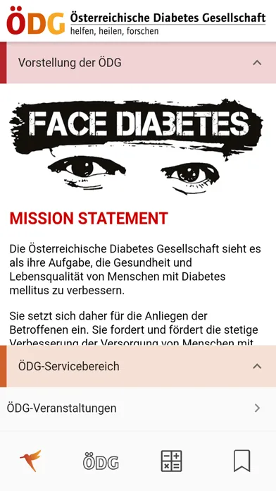 Captures d'écran de ÖDG mobile - Leitlinien 2023