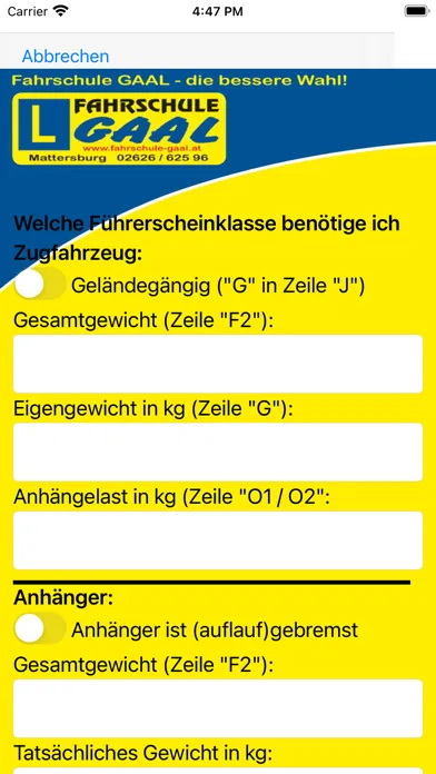 Fahrschule Gaal Screenshots