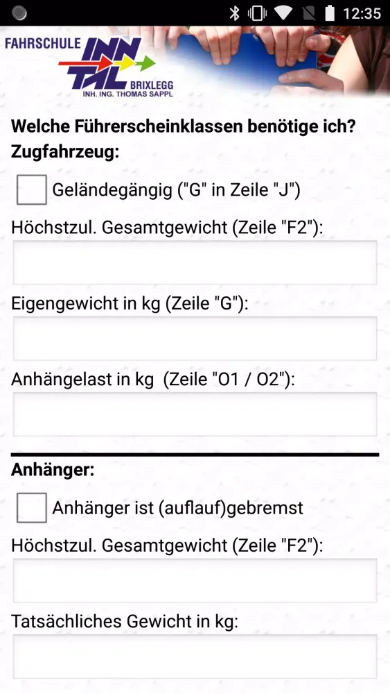 Скриншоты Fahrschule Inntal