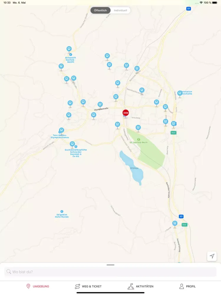 Seefeld iPad  スクリーンショット