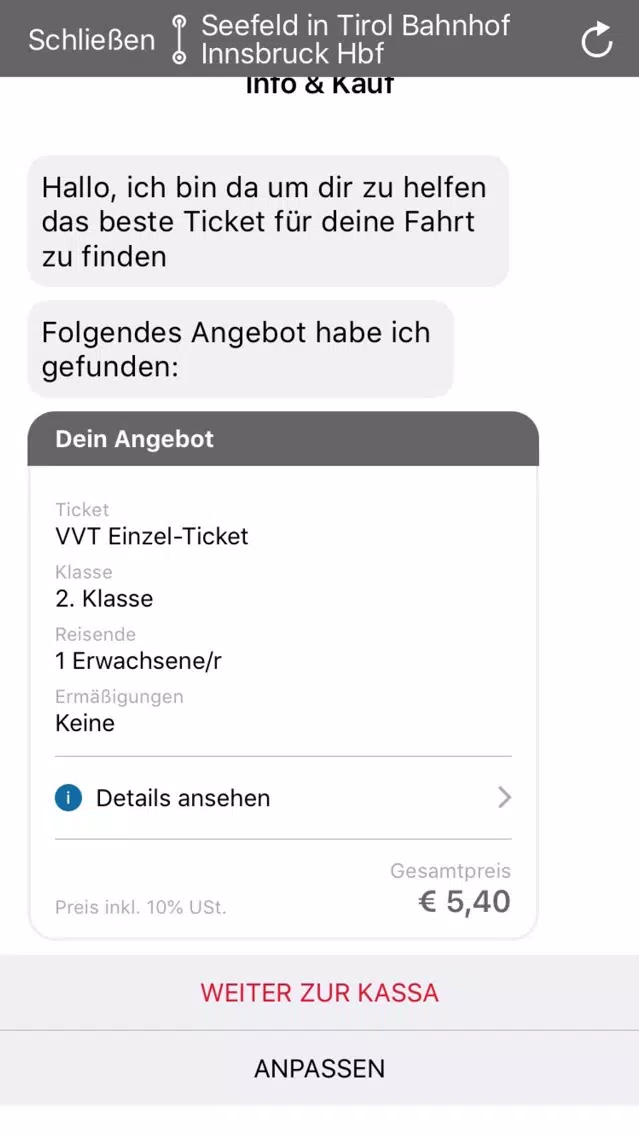 Screenshot di Seefeld