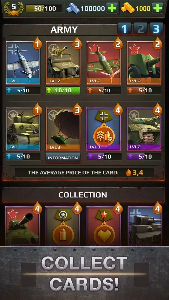 Armored Age - Tanks Arena स्क्रीनशॉट