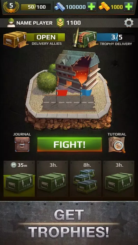 Armored Age - Tanks Arena स्क्रीनशॉट