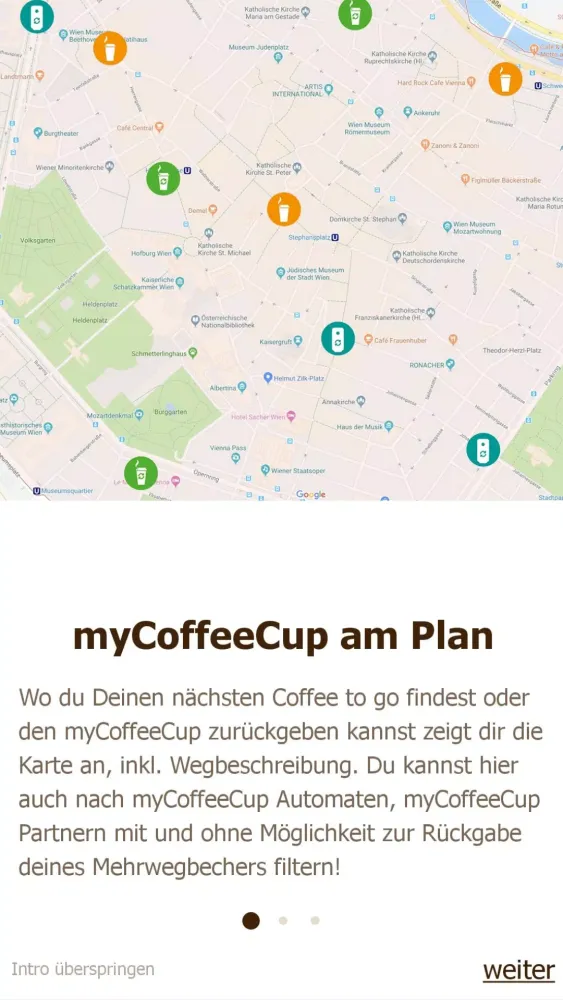 myCoffeeCup Screenshots