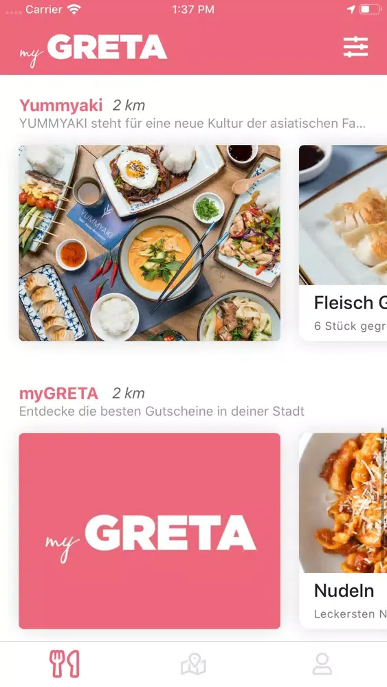 Zrzuty ekranu myGRETA