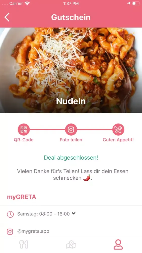 Zrzuty ekranu myGRETA