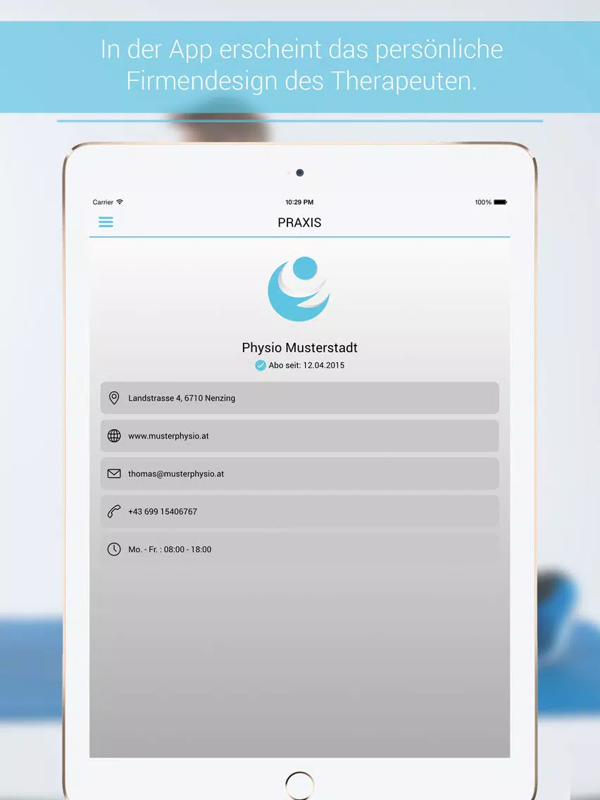 تصاویر iPhysio - train yourself iPad 