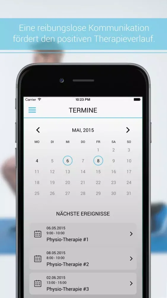 iPhysio - train yourself Screenshots