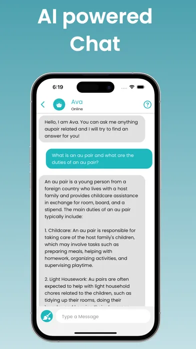 Tangkapan layar Aupair Valley: Au Pair App