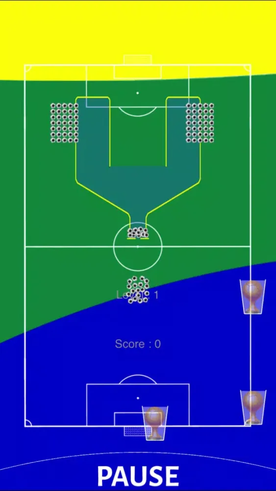 Ảnh chụp màn hình của 100 Soccer Balls - Brazil