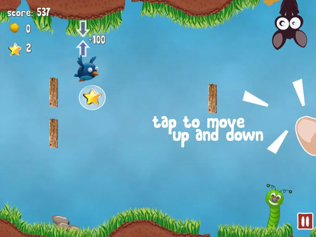 Capturas de tela do Flapping Fat Birds iPad 